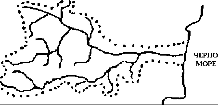 Речната система на коя българската река от Черноморската отточна област е представена на схемата